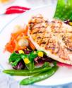 Grilled Chicken And Capellini Nests Nicoise
